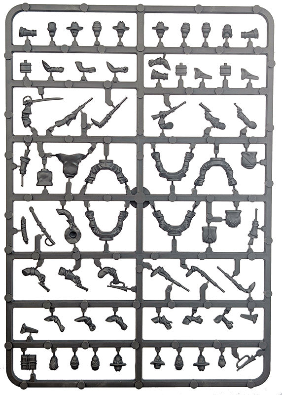Dead Man’s Hand Plastic Mounted US Cavalry (& Buffalo Soldiers)