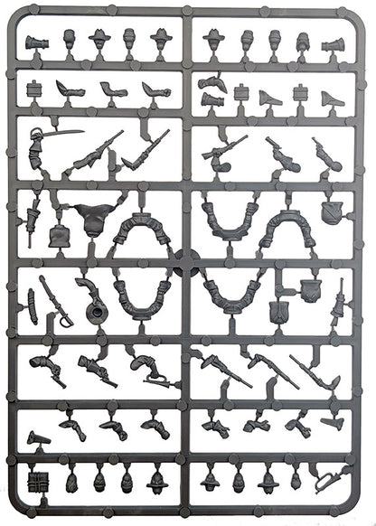 Dead Man’s Hand Plastic Mounted US Cavalry (& Buffalo Soldiers)