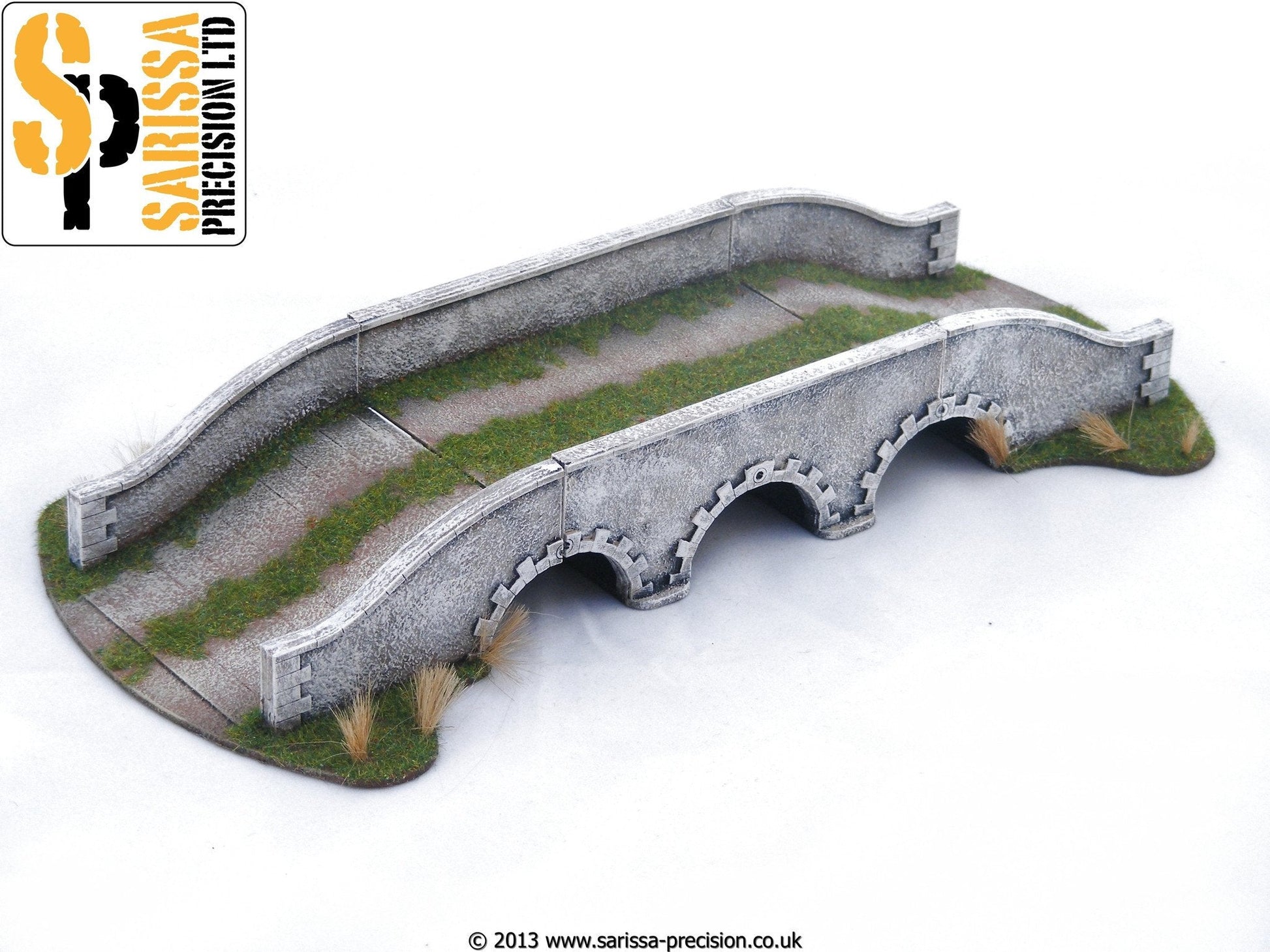 Pike & Shotte: Triple Arch Stone Bridge