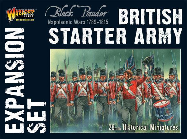 Black Powder: British - Napleonic British Starter Army Expansion Set