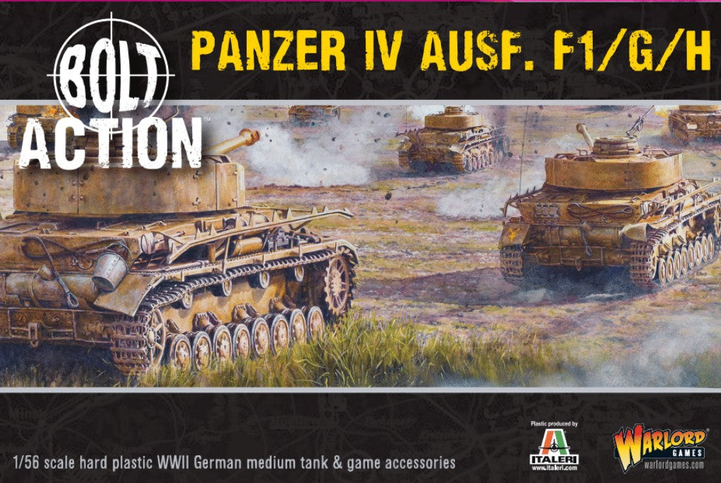 Achtung Panzer!: British Tanks - Panzer IV Ausf. F1/G/H medium tank (plastic)