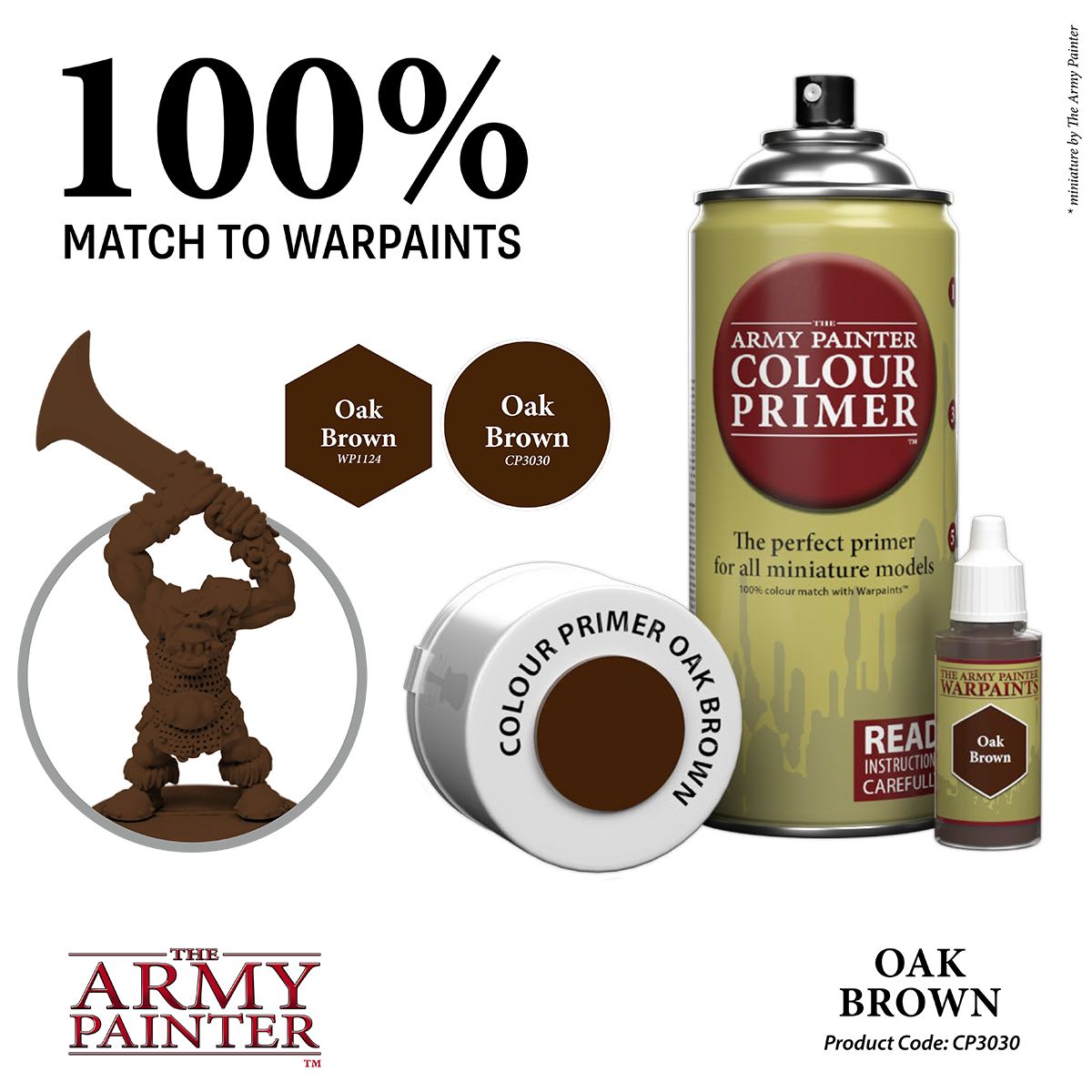 The Army Painter: Colour Primer: Oak Brown