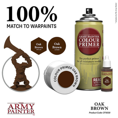 The Army Painter: Colour Primer: Oak Brown