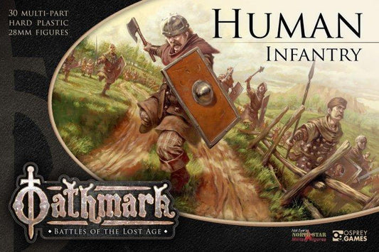 Warlords of Erehwon: Barbarians - Oathmark Human Infantry