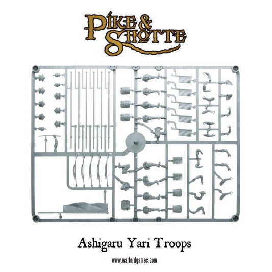 Pike & Shotte: Feudal Japan 1467-1603 - Ashigaru Yari Troops Sprue