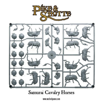 Pike & Shotte: Feudal Japan 1467-1603 - Samurai Cavalry Horses Sprue