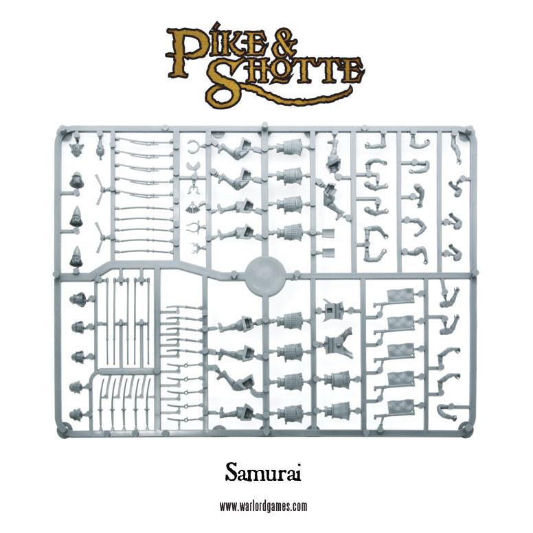 Pike & Shotte: Feudal Japan 1467-1603 - Samurai Infantry Sprue