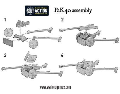 Bolt Action: German - Winter Fallschirmjäger Pak 40