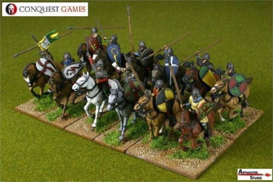 Hail Caesar: Dark Ages - Dark Ages: Norman Knights plastic boxed set