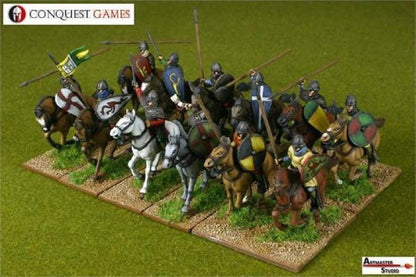 Hail Caesar: Dark Ages - Dark Ages: Norman Knights plastic boxed set