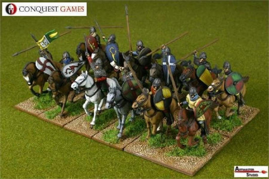 Hail Caesar: Dark Ages - Dark Ages: Norman Knights plastic boxed set