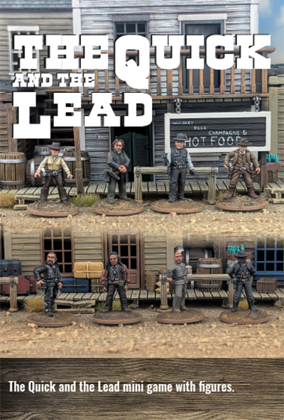 Dead Mans Hand: The Quick and the Lead - 8 miniature box set and mini-game
