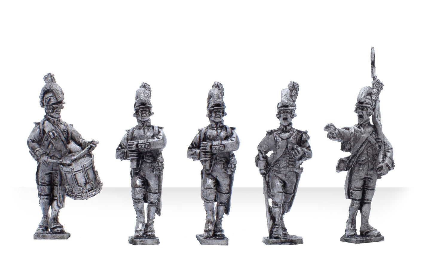 Black Powder: French - Soldiers of the Ancien Regime Marching - Regiment