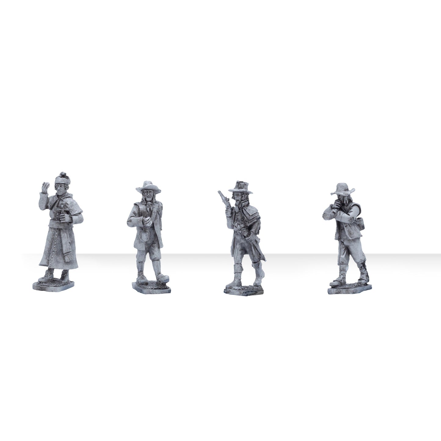 Black Powder: Vendean Musketeer Firing Line - Regiment