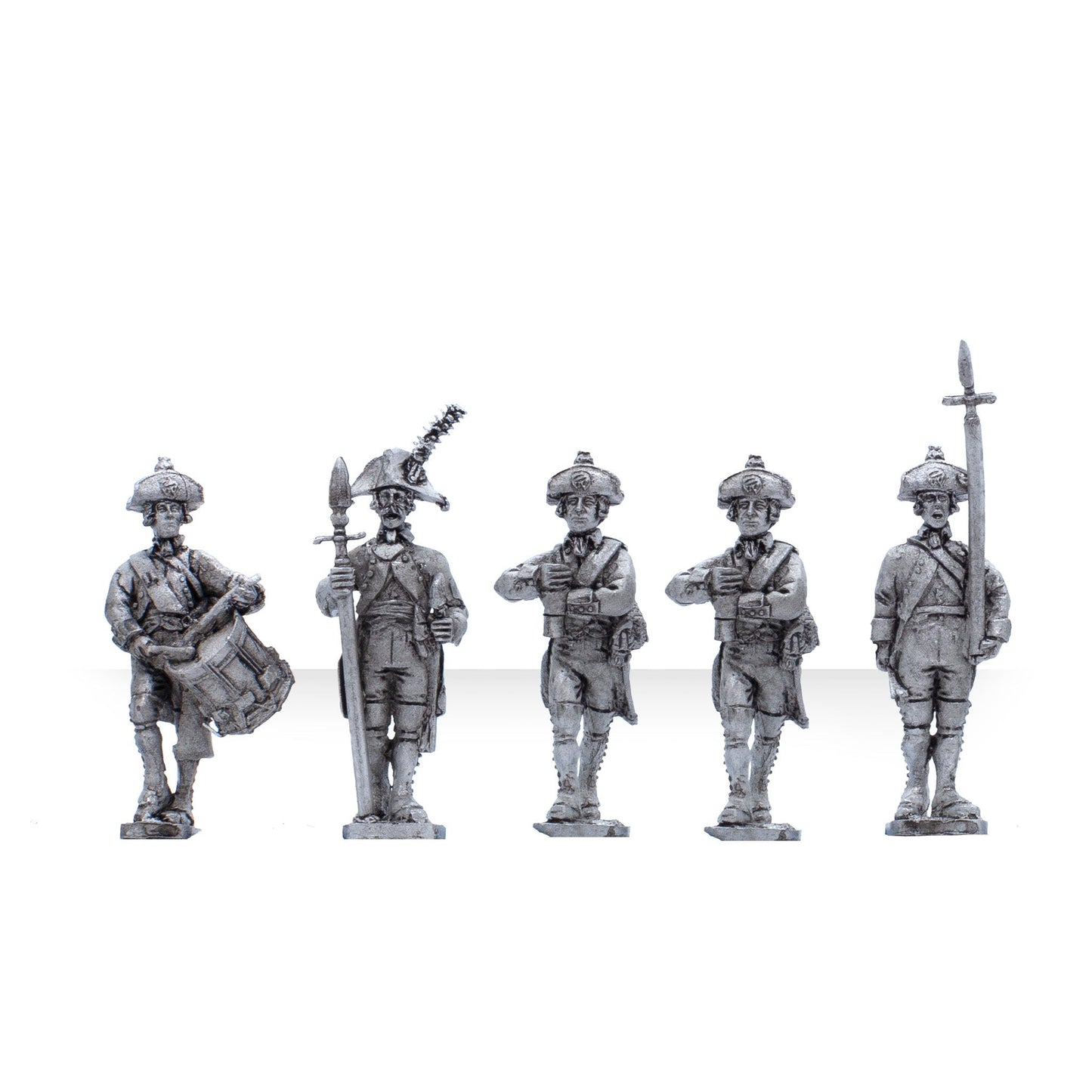 Black Powder: Prussians - Prussian Musketeers Marching - Regiment