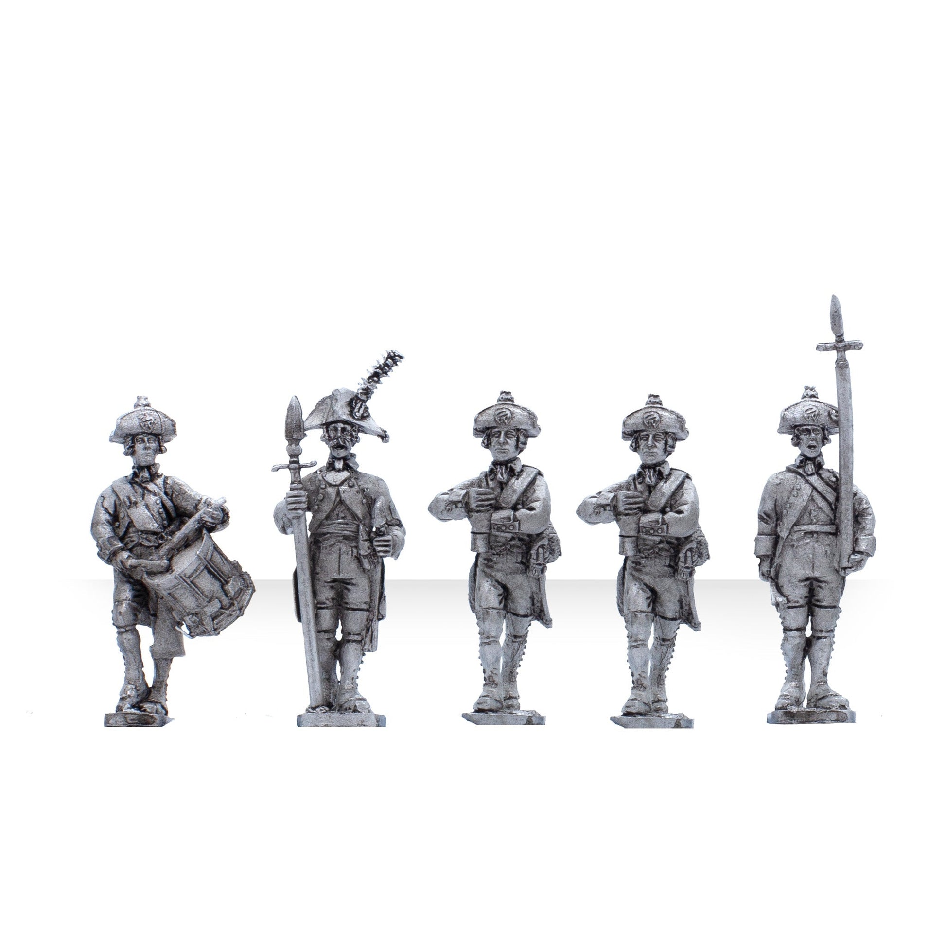 Black Powder: Prussians - Prussian Musketeers Marching - Regiment