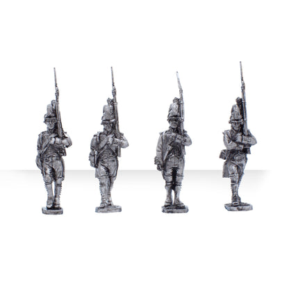 Black Powder: French - Soldiers of the Ancien Regime Marching - Regiment