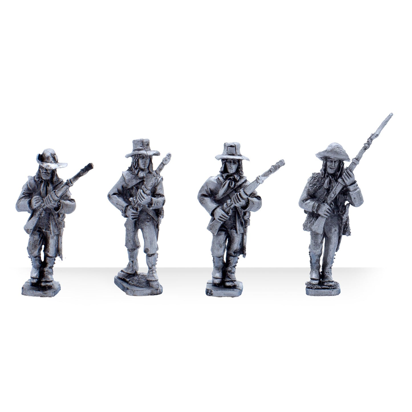 Black Powder: Vendean Musketeers Marching - Regiment