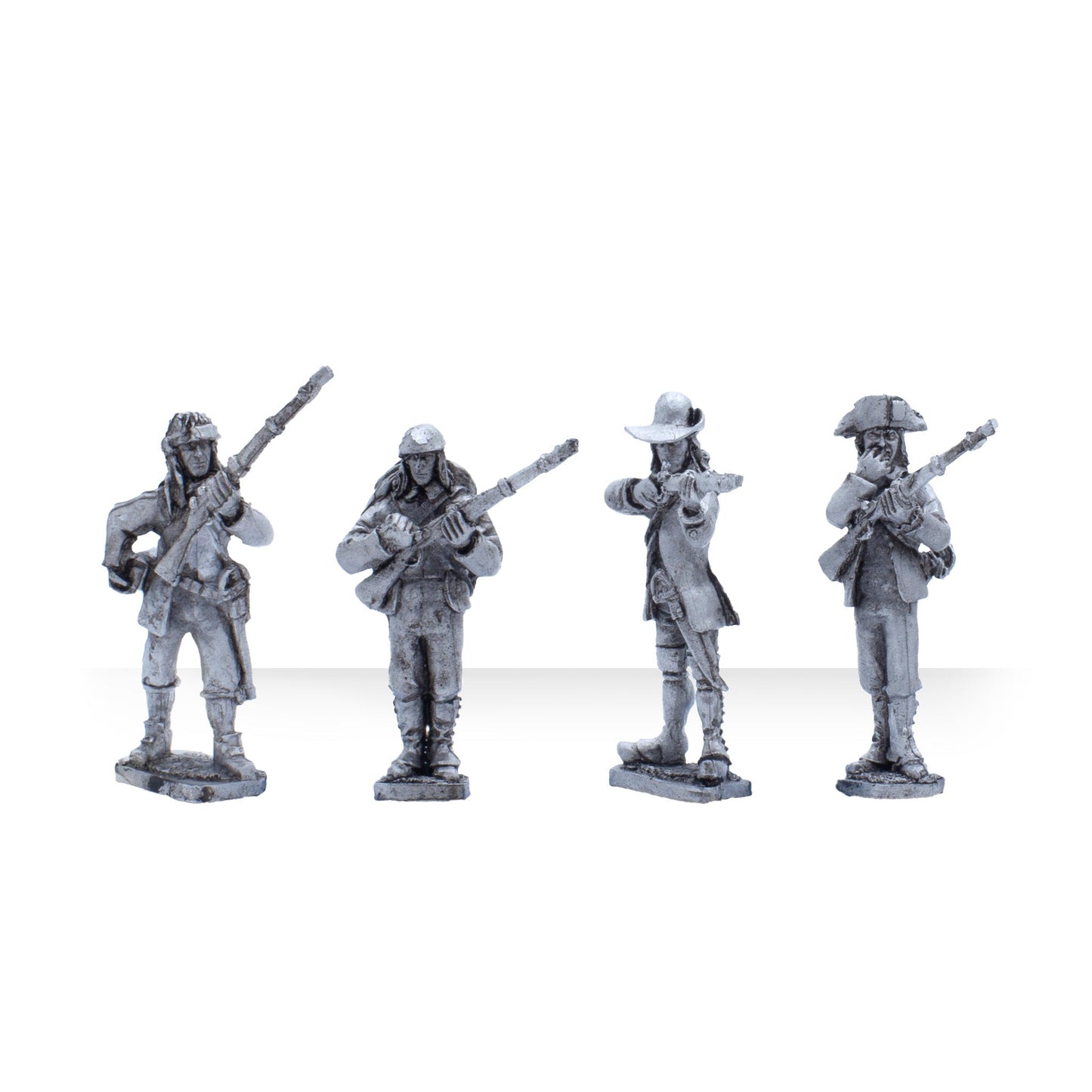 Black Powder: Vendean Musketeer Firing Line - Regiment
