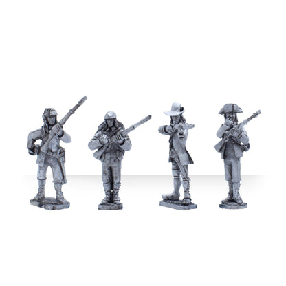 Black Powder: Vendean Musketeer Firing Line - Regiment