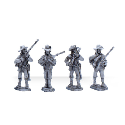 Black Powder: Vendean Musketeer Firing Line - Regiment