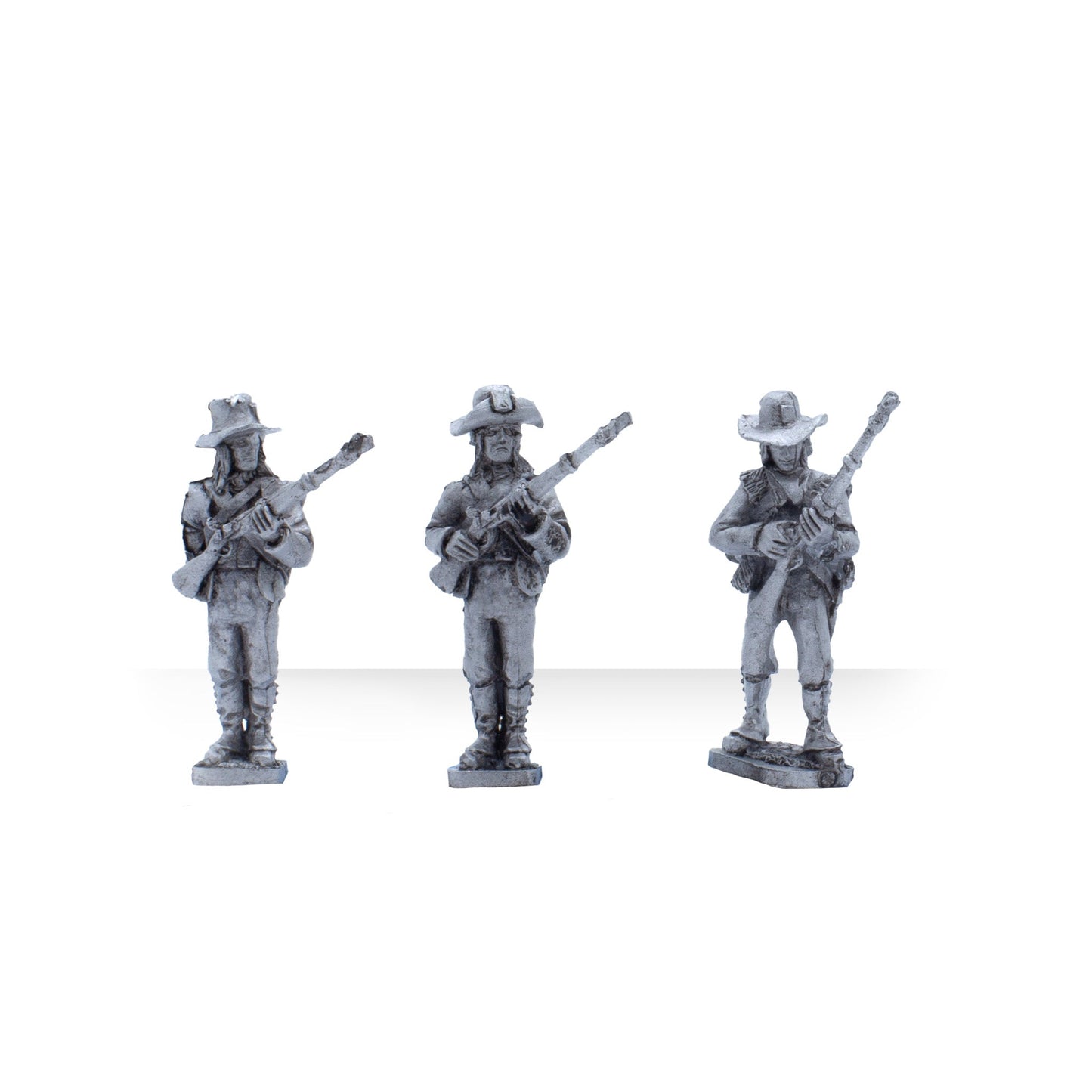 Black Powder: Vendean Musketeer Firing Line - Regiment