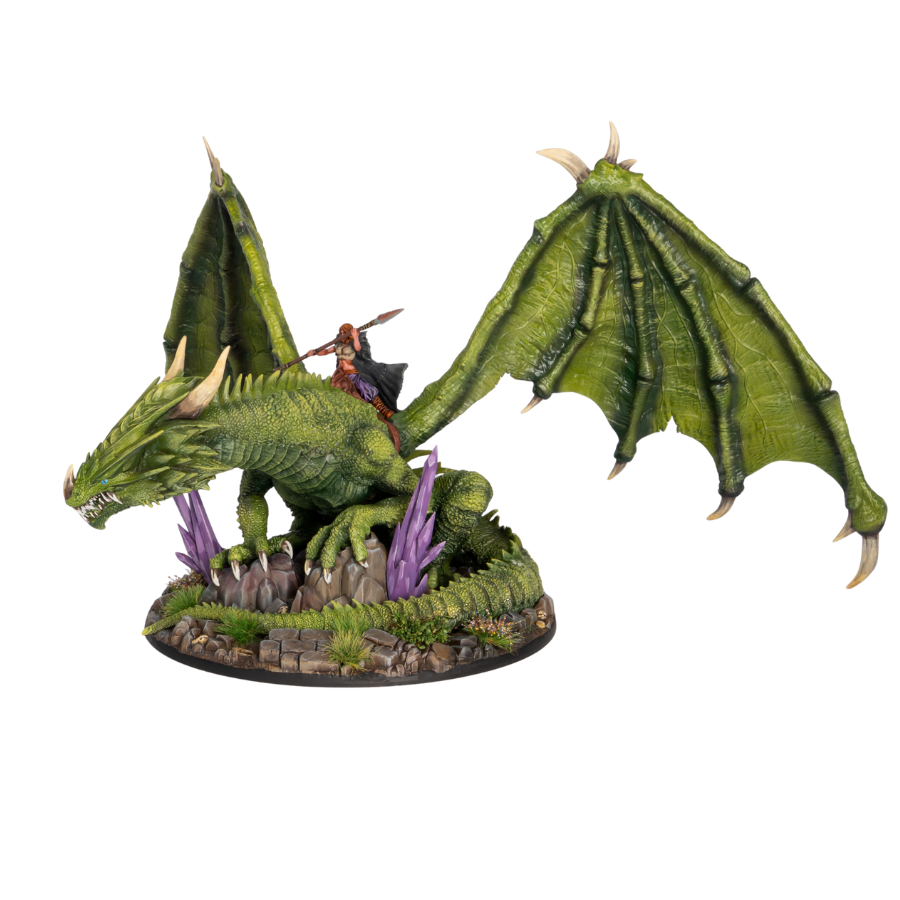 Warlords of Erehwon: Argloth Rivelwyr Destroyer of Empires - Fantasy Dragon