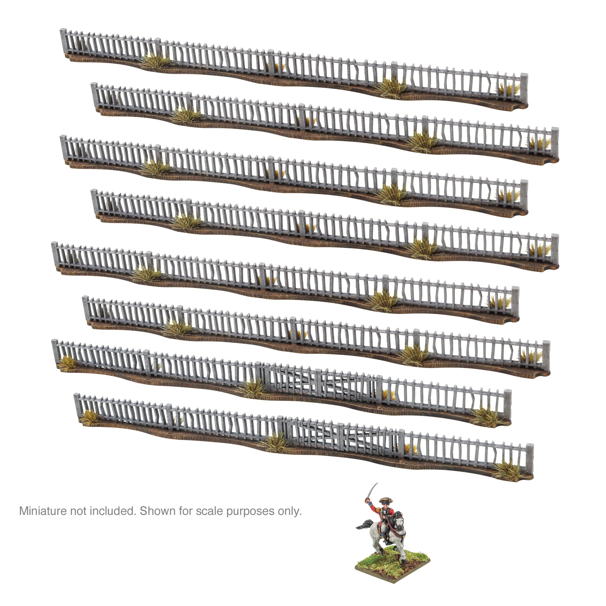 Epic Battles: Revolution - Battles:  Revolution! - Fences B (15mm)