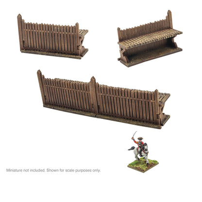 Epic Battles: Revolution - Battles:  Revolution! - Palisade Walls (Straight)