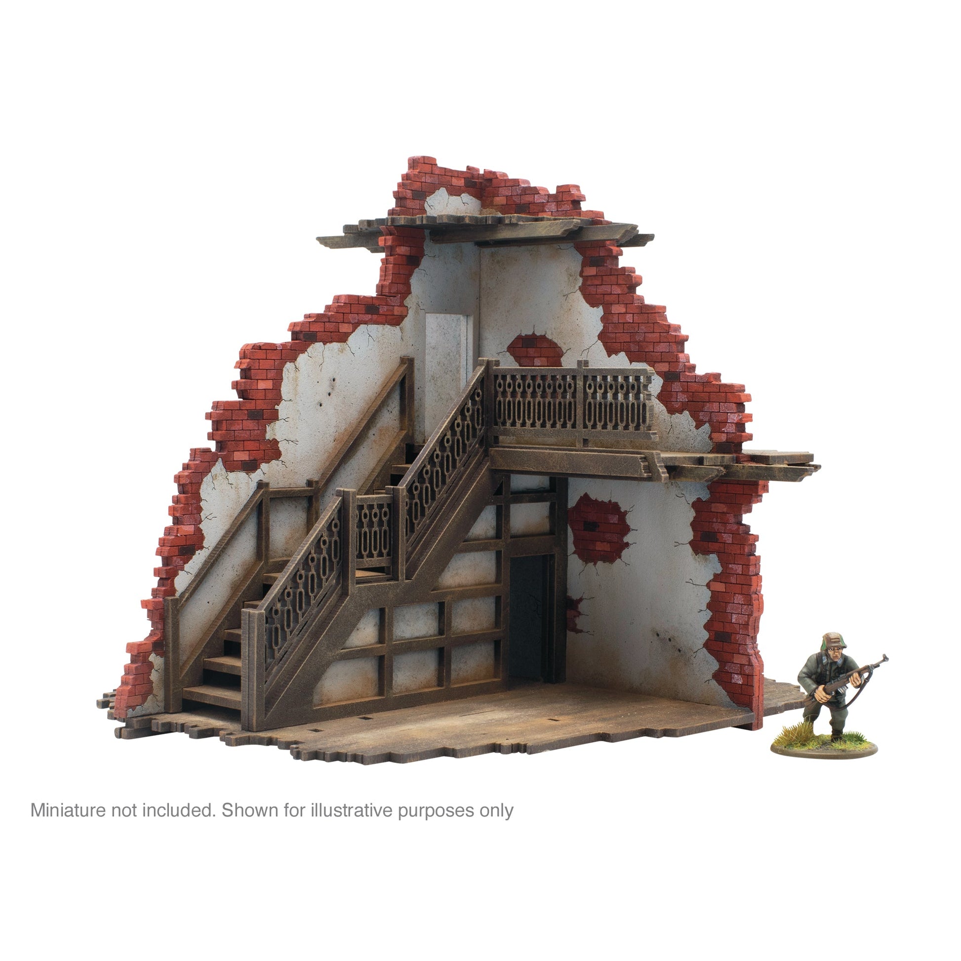 Bolt Action: 2 Storey Building Internal w. Staircase