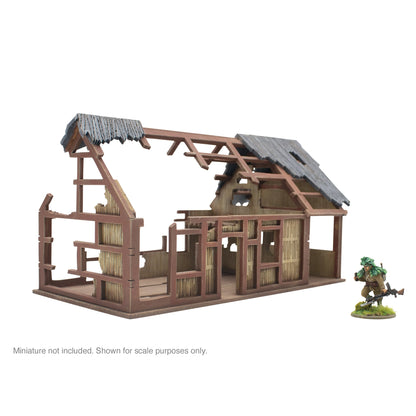 Bolt Action: Pacific Theatre Large building ruins