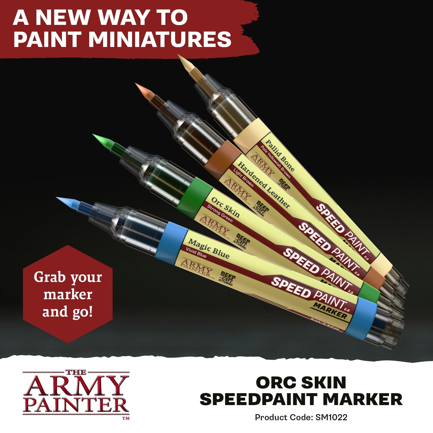 The Army Painter: Speedpaint Marker - Orc Skin