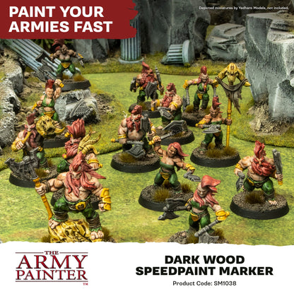 The Army Painter: Speedpaint Marker - Dark Wood