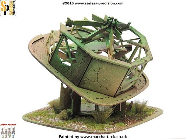 Gates of Antares: Ruined Stanchion Building Set