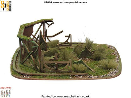 Gates of Antares: Ruined Stanchion Building Set
