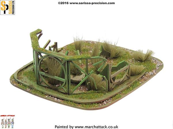 Gates of Antares: Ruined Stanchion Building Set