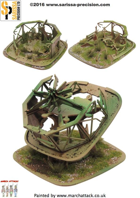 Gates of Antares: Ruined Stanchion Building Set