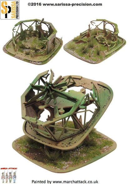 Gates of Antares: Ruined Stanchion Building Set