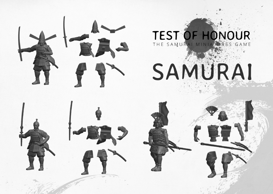 Pike & Shotte: Feudal Japan 1467-1603 - Samurai Infantry Sprue