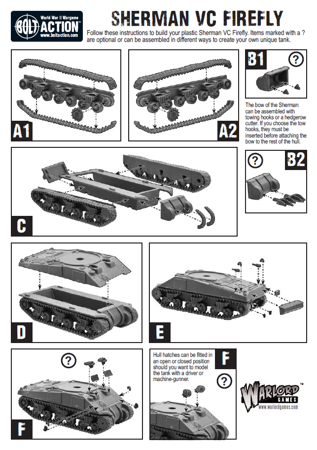 Achtung Panzer!: British Tanks - British Sherman V Troop including Vc Firefly