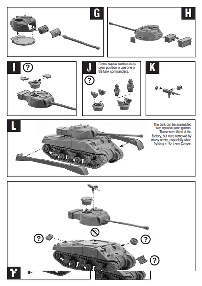 Achtung Panzer!: British Tanks - British Sherman V Troop including Vc Firefly