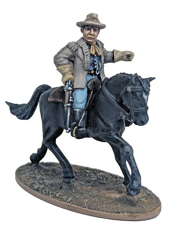 Capt John Stiffman - Mounted