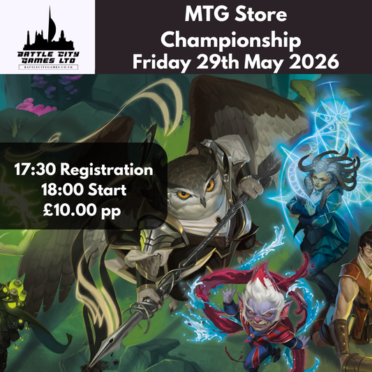 Event: MTG Store Championship - Strixhaven (29th May 2026)
