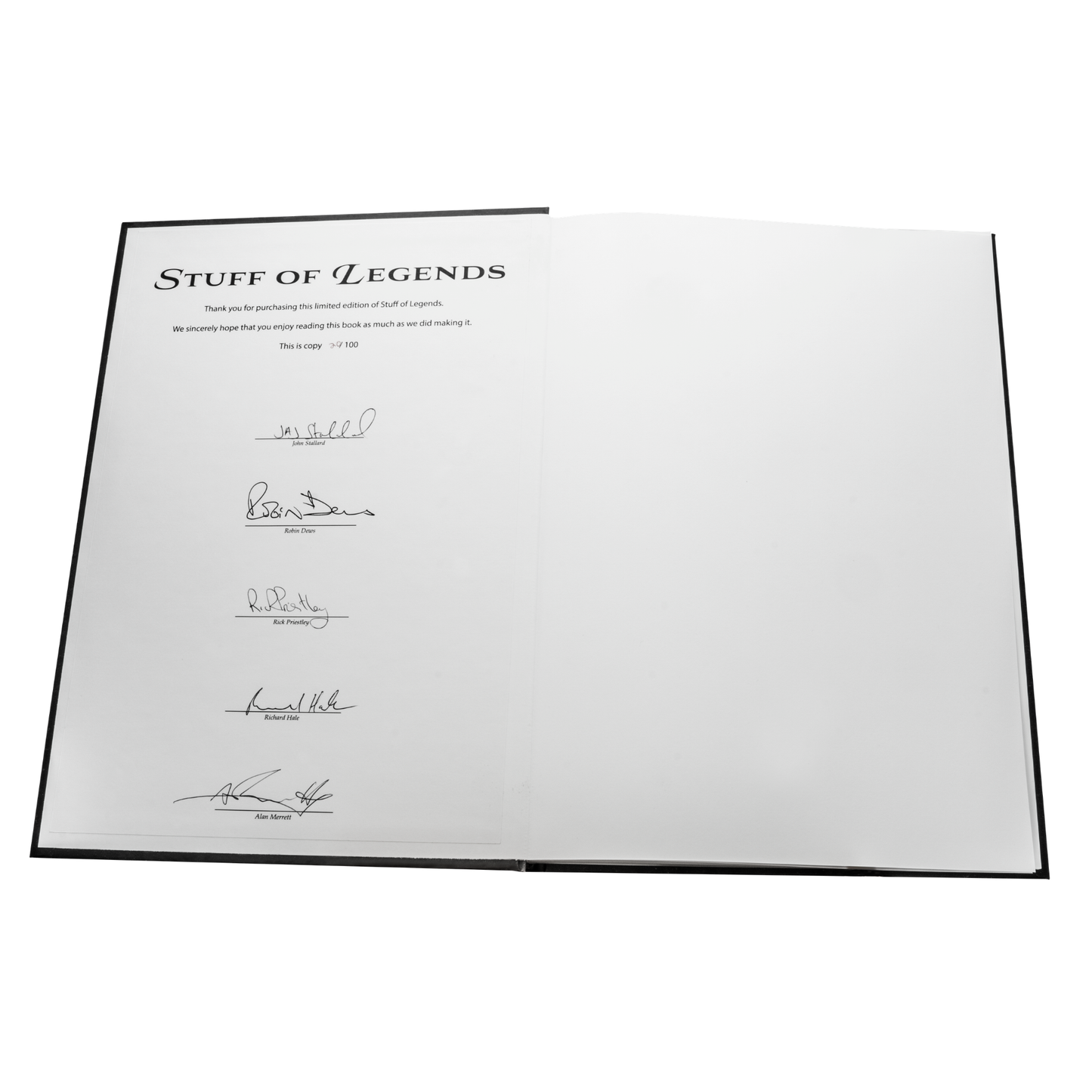 Stuff of Legends (Signed Copy)