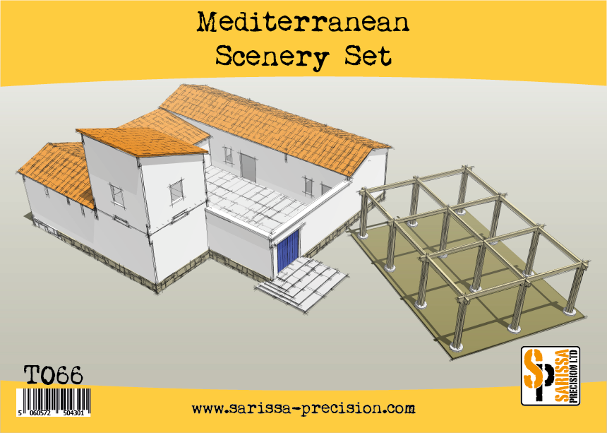 Hail Caesar: Romans - Mediterranean Scenery Set