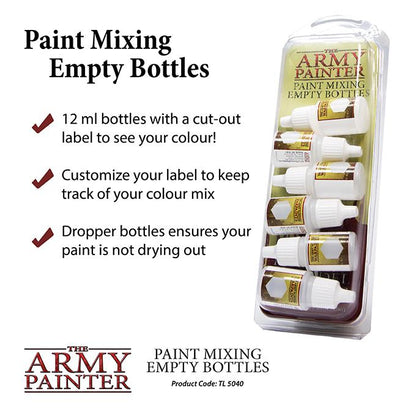 The Army Painter: Paint Mixing Empty Bottles