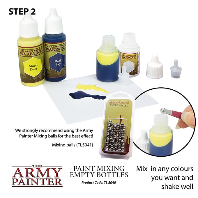 The Army Painter: Paint Mixing Empty Bottles