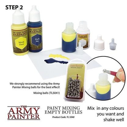 The Army Painter: Paint Mixing Empty Bottles