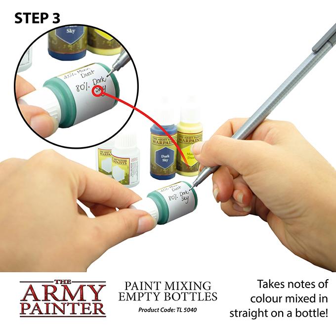 The Army Painter: Paint Mixing Empty Bottles