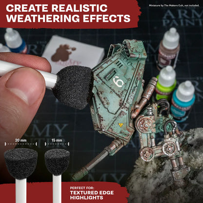 The Army Painter: Miniature Chipping Brush Set